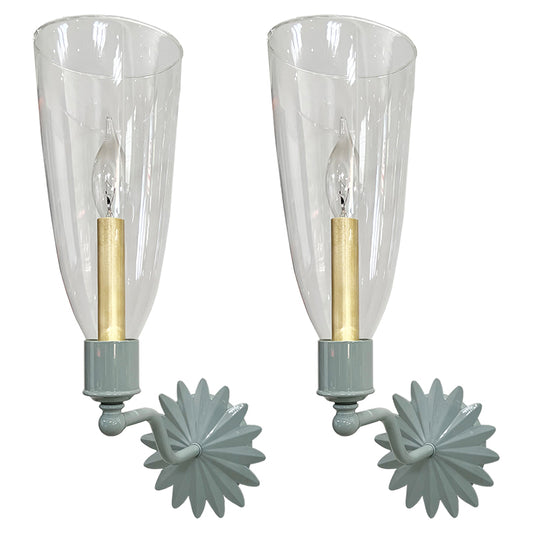 QUICK SHIP - Pair of Georgia Sconces in BM Mount Saint Anne