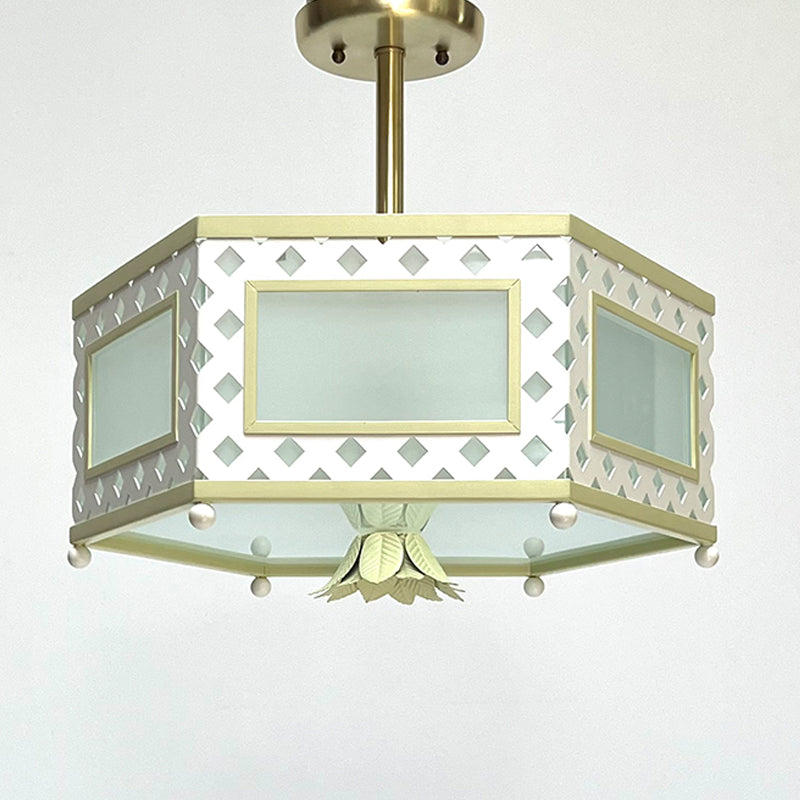 QUICK SHIP - Large Elsie Semi Flush