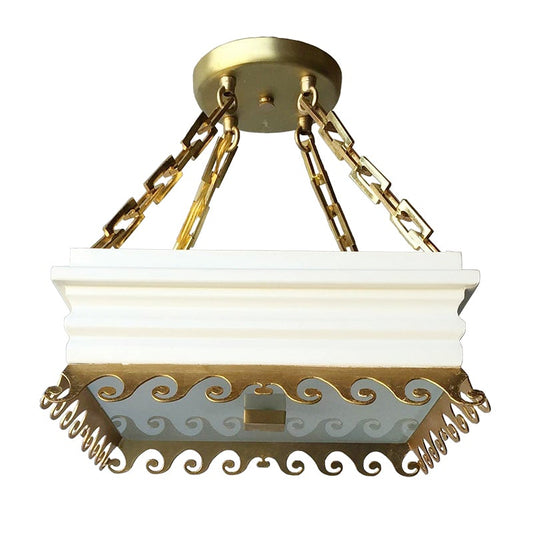 DAPHNE SEMI FLUSH MOUNT