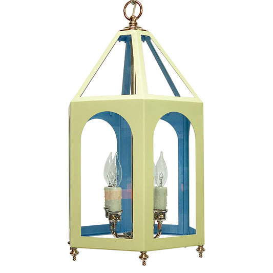 The Lucia Lantern in a Custom Color Combination