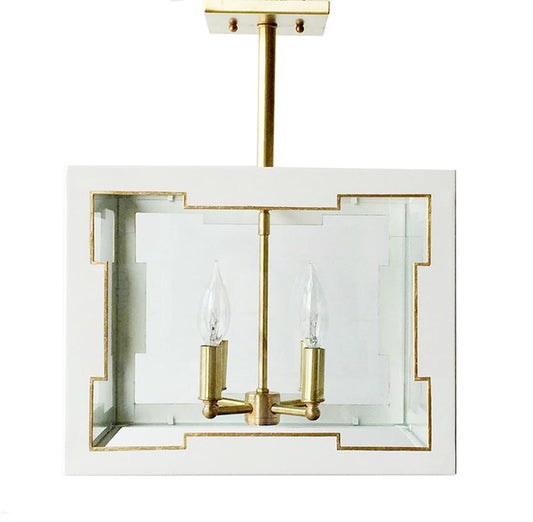 TAYLOR LANTERN SEMI FLUSH