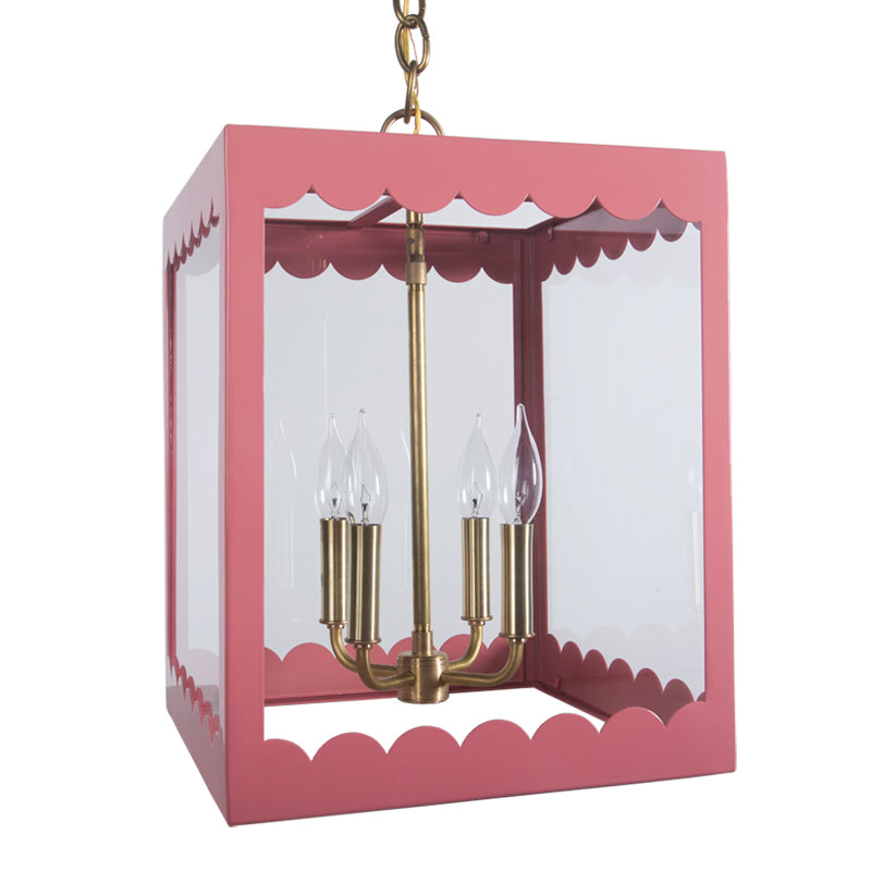 The Isabel Lantern in a Custom Pink