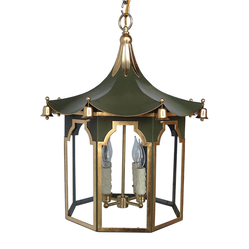 Pagoda lantern on sale pendant light