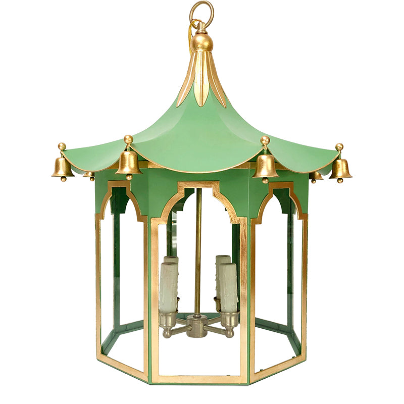 The Pagoda Lantern in a Custom Green